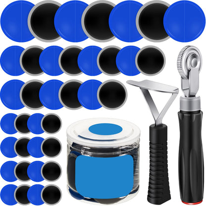 Tallew Kit de 90 parches de neumáticos de 1.260 in, 1.654 in
