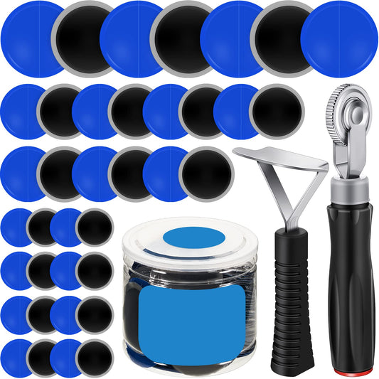 Tallew Kit de 90 parches de neumáticos de 1.260 in, 1.654 in
