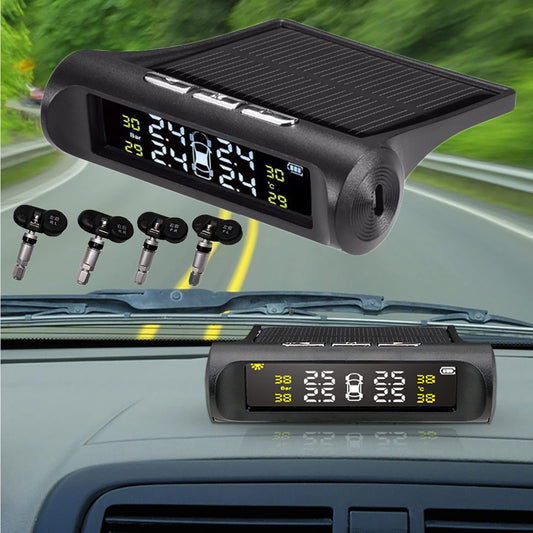 Sistema de monitoreo de presión de neumáticos: monitor TPMS