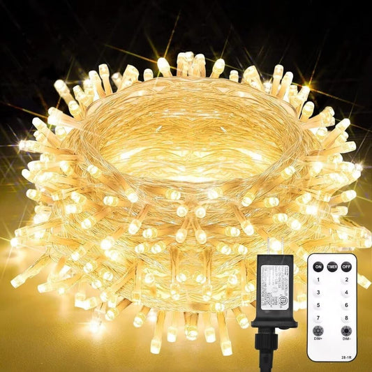 suddus Tira de luces para interiores con control remoto, tir