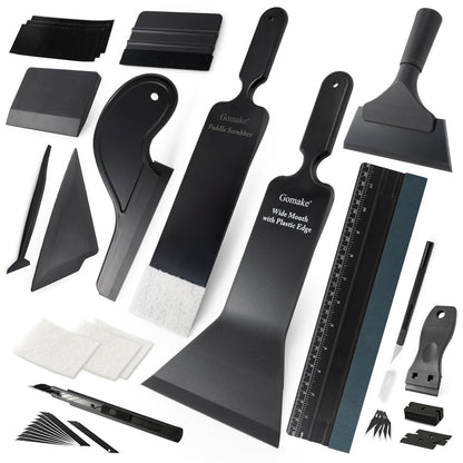 Gomake Kit de tinte de ventana, herramienta de envoltura de