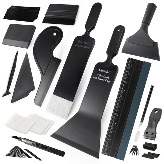 Gomake Kit de tinte de ventana, herramienta de envoltura de