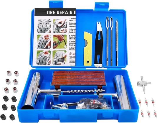 Kit de reparación de neumáticos – 58 piezas de tapones de ne