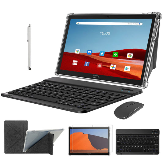 Tablet 2024 Último, tabletas 2 en 1 de 10 pulgadas, Android