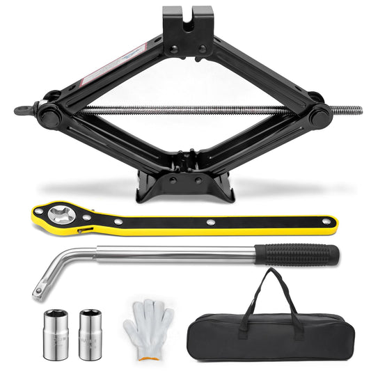 UN0004600-texius - Kit de gato de tijera para automóvil de 2
