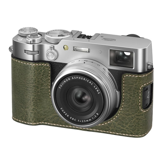 X100VI - Funda de piel sintética para cámara, compatible con