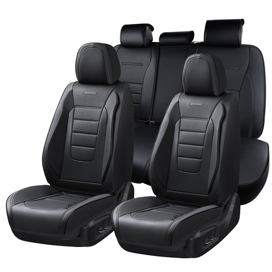Coverado Juego completo de fundas de asiento de automóvil, c