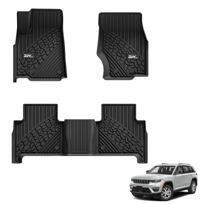 3W Alfombrillas para Jeep Grand Cherokee 2022-2025 (no L o W