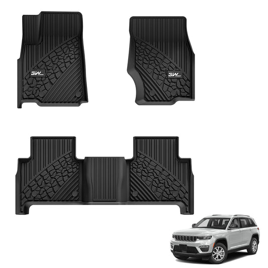3W Alfombrillas para Jeep Grand Cherokee 2022-2025 (no L o W