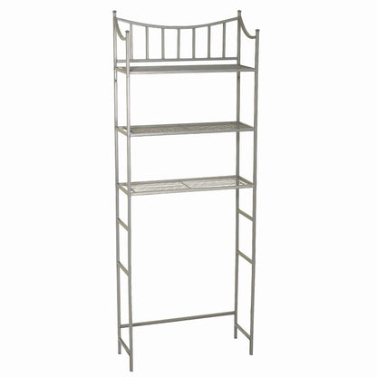 Zenna Home9065Nn Baño Spacesaver, Níquel satinado