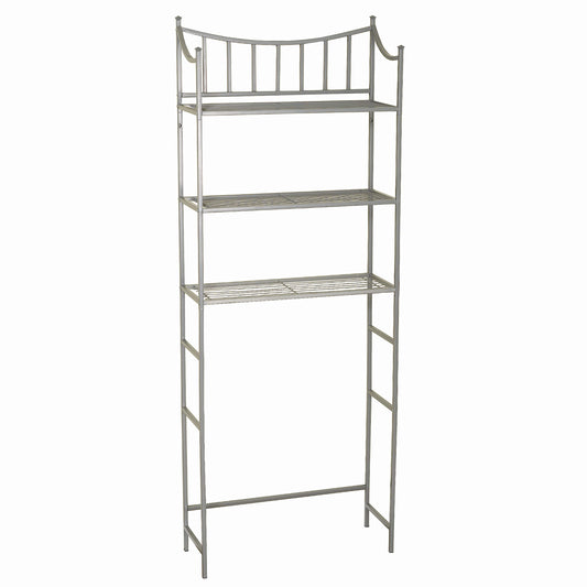 Zenna Home9065Nn Baño Spacesaver, Níquel satinado