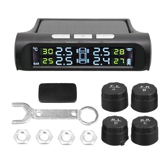 X AUTOHAUX Sistema de monitoreo de presión de neumáticos TPM