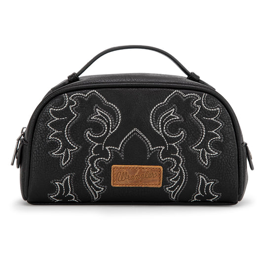 Wrangler - Bolsa de maquillaje mini Western para artículos d