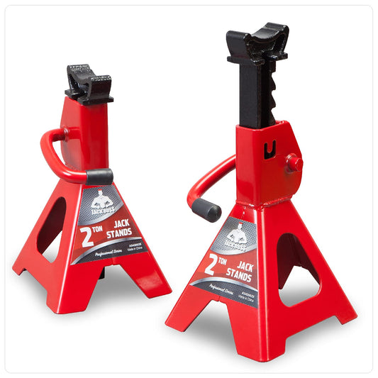 Jack Stands de perfil bajo de 2 toneladas (4400 libras) sopo