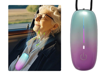 Purificador de aire portátil - Collar ionizador personal por