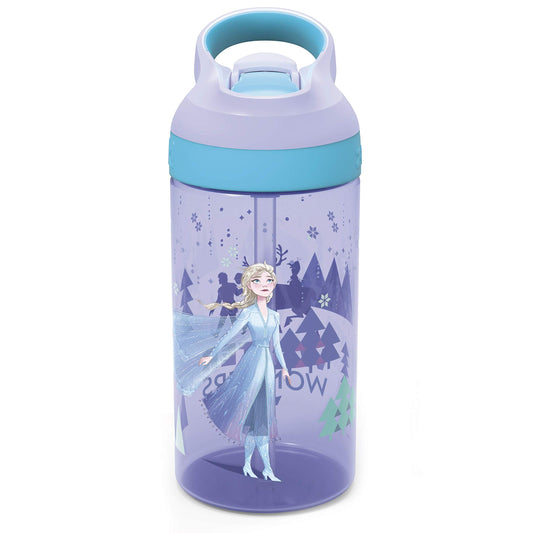 Zak Designs Disney Frozen 2 - Pajilla para niños y lazo de t