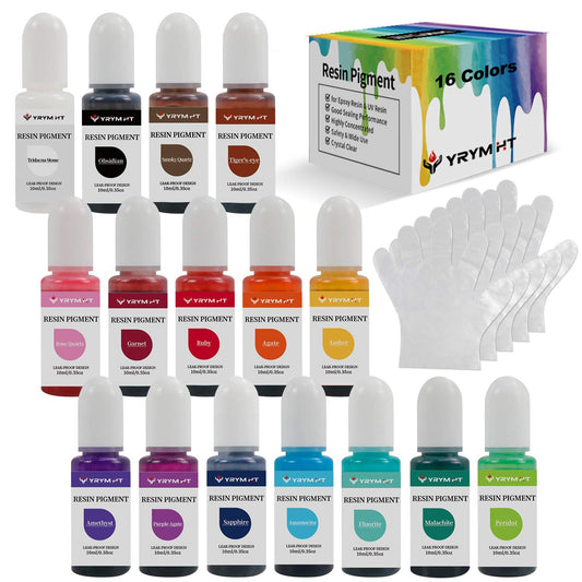 YRYM HT Pigmento de resina epoxi – 16 colores no tóxico resi