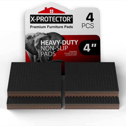 X-Protector Almohadillas antideslizantes para muebles, 4 uni