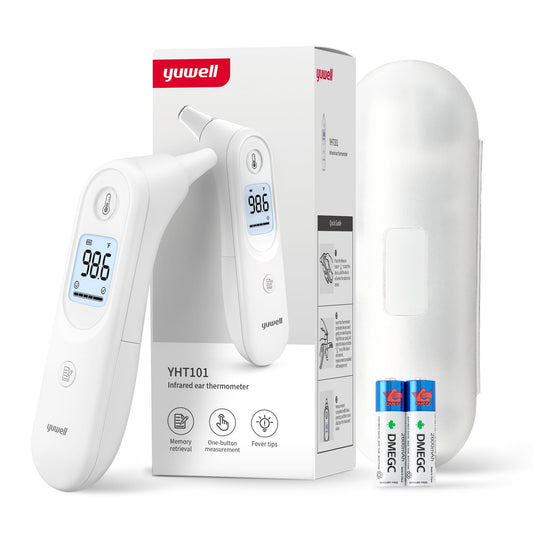 yuwell Termómetro, termómetro digital de oído para adultos,