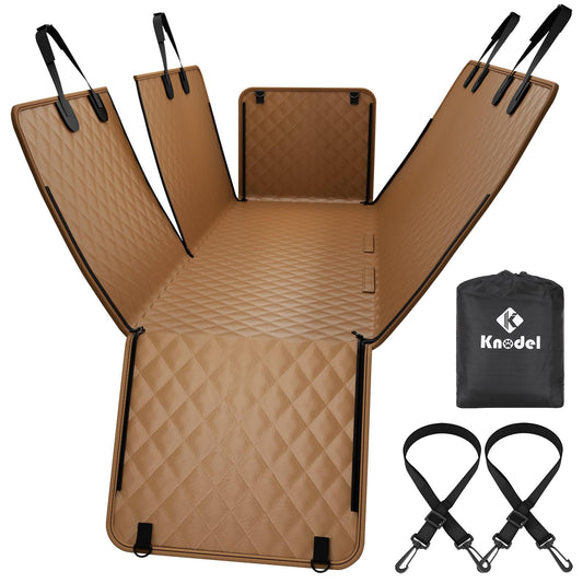 KNODEL - Funda de asiento trasero 100 % impermeable para mas