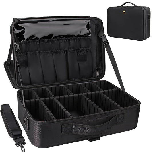 Travelmall Estuche profesional organizador de maquillaje de
