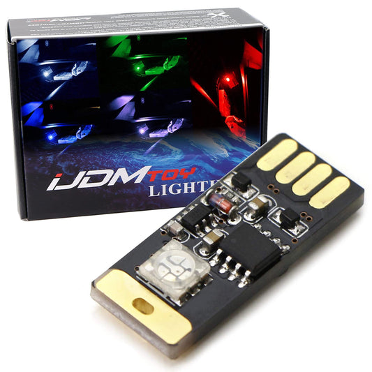 iJDMTOY - Kit miniatura de iluminación para interior de coch
