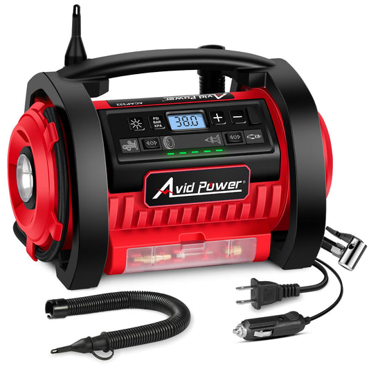 Avid Power - Compresor de aire para neumáticos, bomba para n