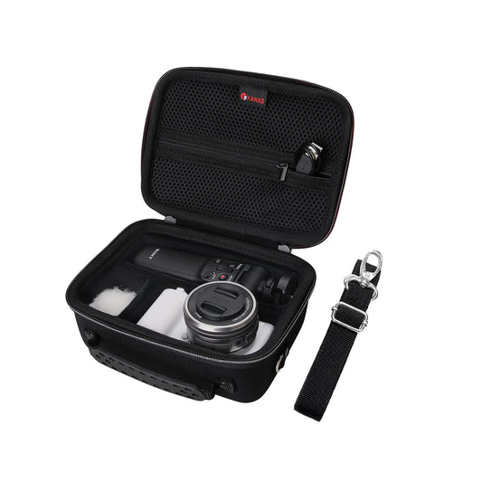 XANAD Funda negra para Sony Alpha ZV-E10/ZV-E10L/ZV-1/ZV-1F