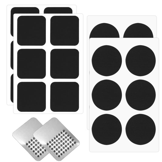 Kit de reparación de parches de neumáticos de bicicleta, kit