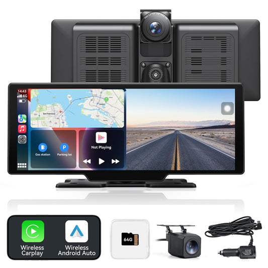 Pantalla táctil Carplay de 9 pulgadas con cámara de tablero