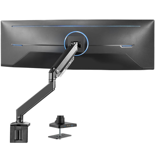 VIVO Brazo de monitor de aluminio resistente de alta calidad