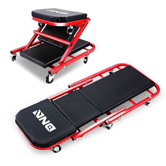DNA MOTORING TOOLS-00186 - Asiento plegable 2 en 1 de 40 pul