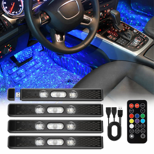1797 Luces LED inalámbricas para coche, sensor automático, U