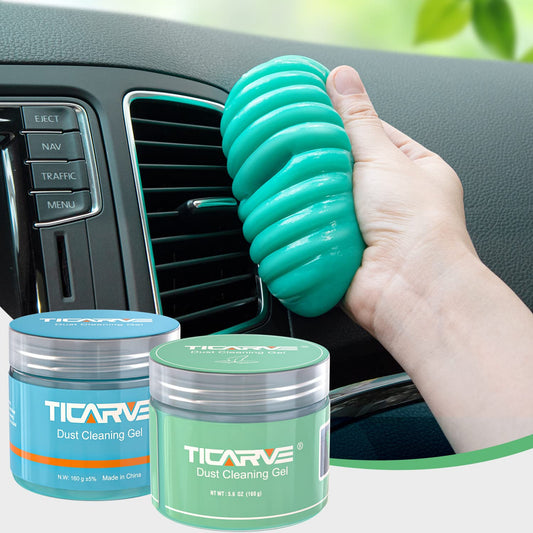 TICARVE Paquete de 2 gel de limpieza para masilla de coche,