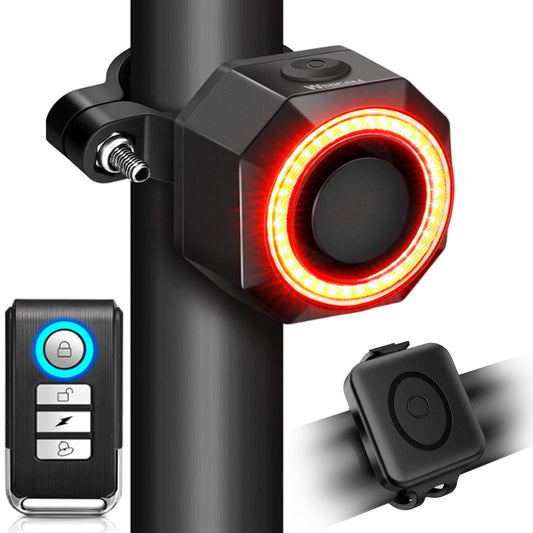 WSDCAM Luz trasera inteligente con alarma de bocina, encendi