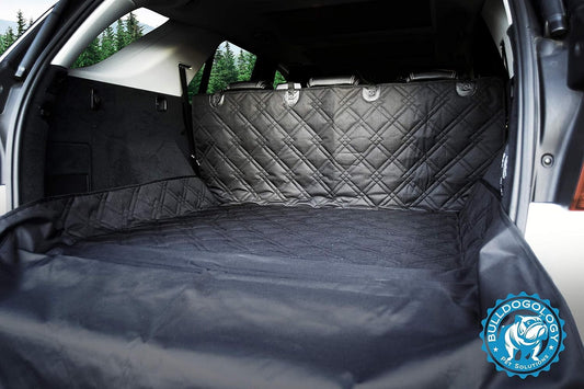 Bulldogology - Cubierta de asiento para perros, revestimient