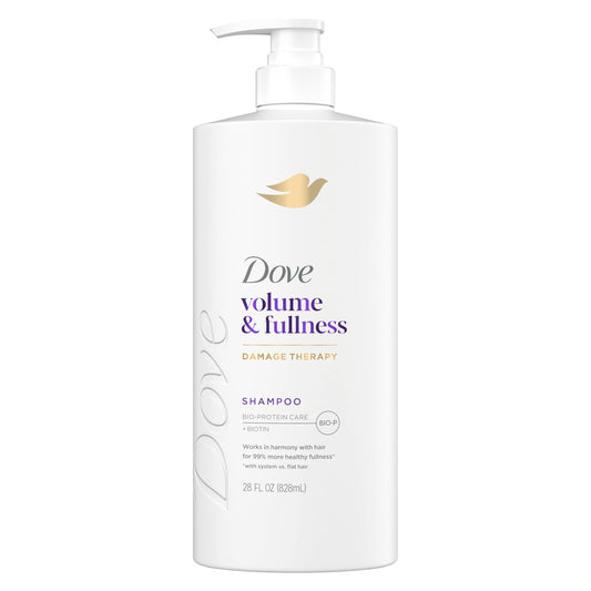 Dove Volumen y plenitud de champú para cabello fino y fino c