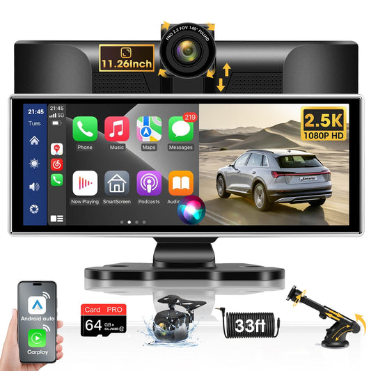 Pantalla inalámbrica Apple CarPlay exclusiva exclusiva de 11