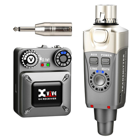 Xvive U4 - Sistema de monitor inalámbrico intrauditivo trans