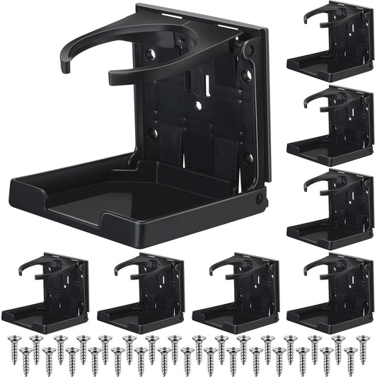Portavasos plegable para barco, soporte ajustable para bebid