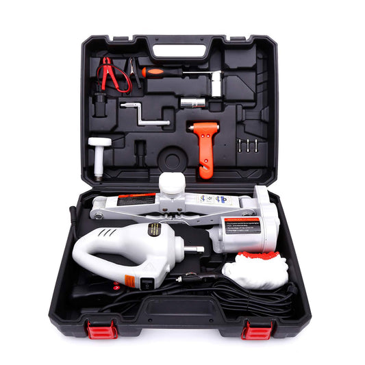 Kit de gato eléctrico para automóvil de 12 V con tijera eléc