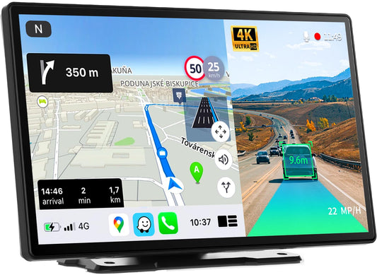 Pantalla portátil Apple CarPlay de 9 pulgadas para automóvil