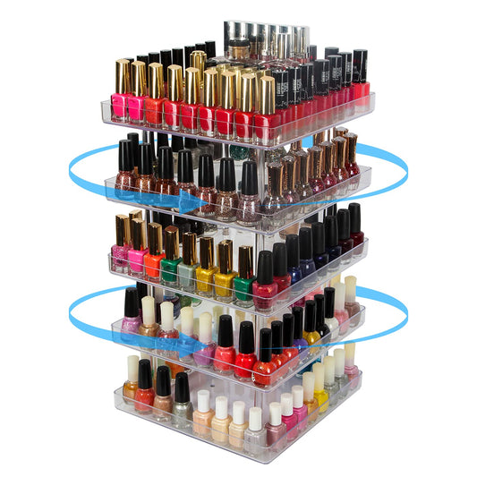 JACKCUBE DESIGN - Esmalte de uñas transparente de 5 niveles