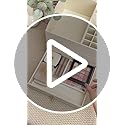 Vlando Organizador de maquillaje para tocador, organizador d