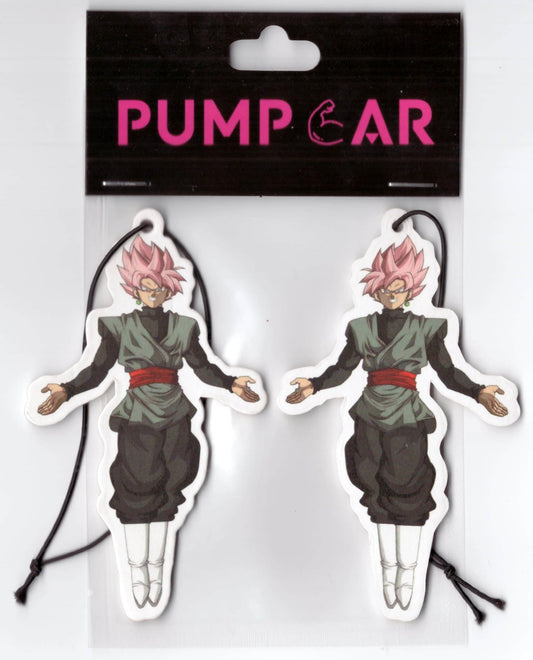 PumpCar Ambientador de coche de 2 piezas goku de doble cara