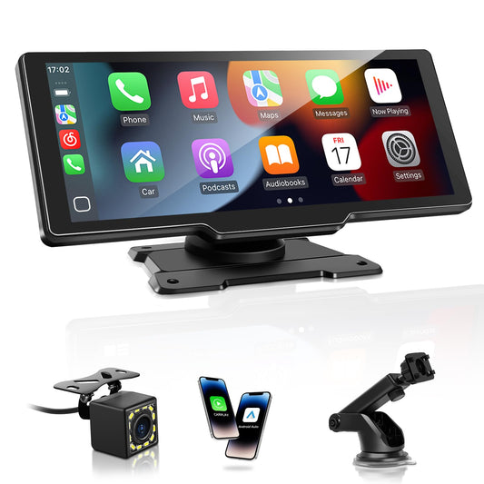 Carplay - Pantalla inalámbrica de 10 pulgadas para automóvil