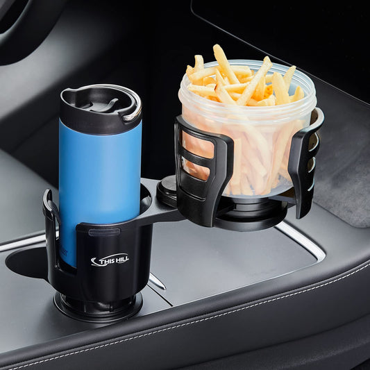 Adaptador extensor de portavasos de coche grande 2 en 1 THIS