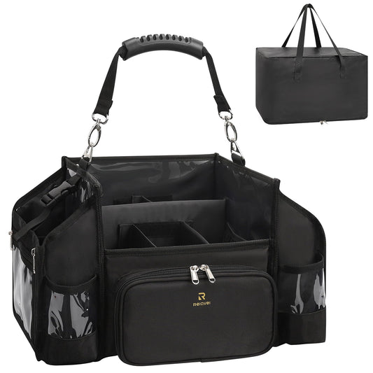 Relavel Bolsa de maquillaje para artistas, bolsa de viaje pa