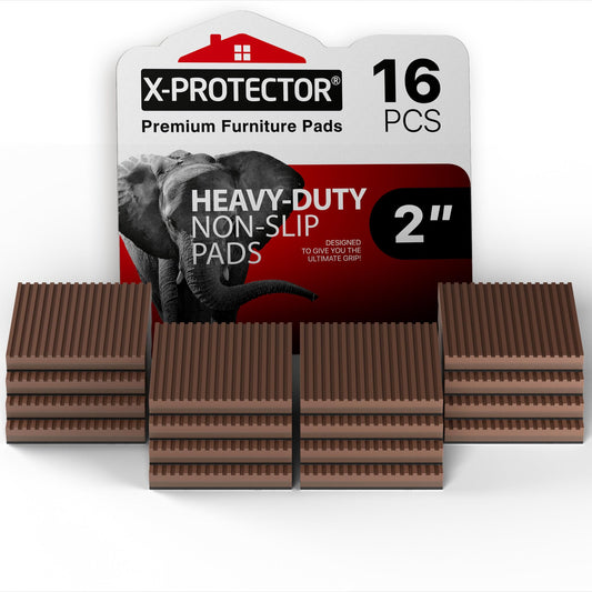 X-Protector Almohadillas antideslizantes para muebles, 16 un