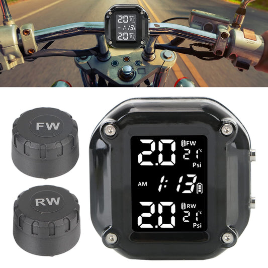 Sistema de monitoreo de presión de neumáticos TPMS para moto